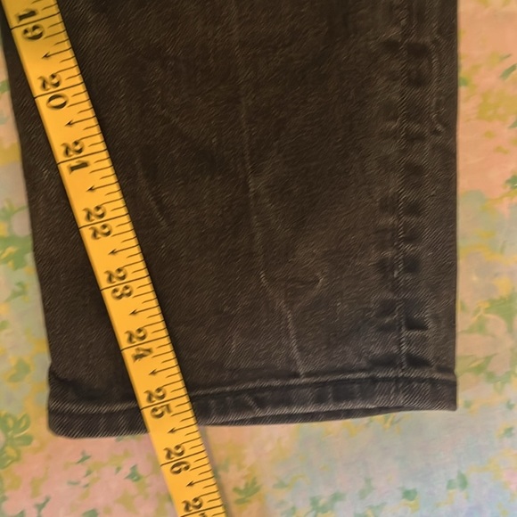 ACNE Studios | The Row Straight Leg Black Crease Cropped Denim Jean Size 29/8 - Picture 13 of 13